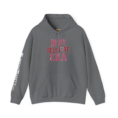 "In My Self Love Era" Valentines Hoodie – Cute Graphic Pullover | Unisex Cozy Valentine’s Day Hoodie