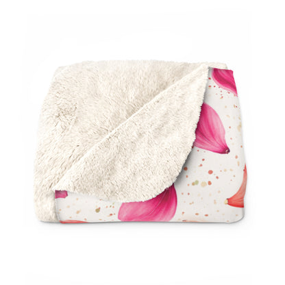Watercolor Spring Petals Pattern – Splatter Bloom Collection – Original Seamless Design By Subbin4Sanity