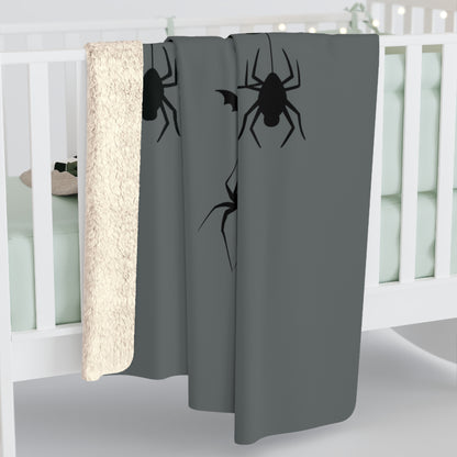 Sherpa Fleece Blanket, Halloween Boho Decor, Spooky Season Throw, Cozy Fall Home Gift, Autumn Witchy Living Room Decor, Halloween Party