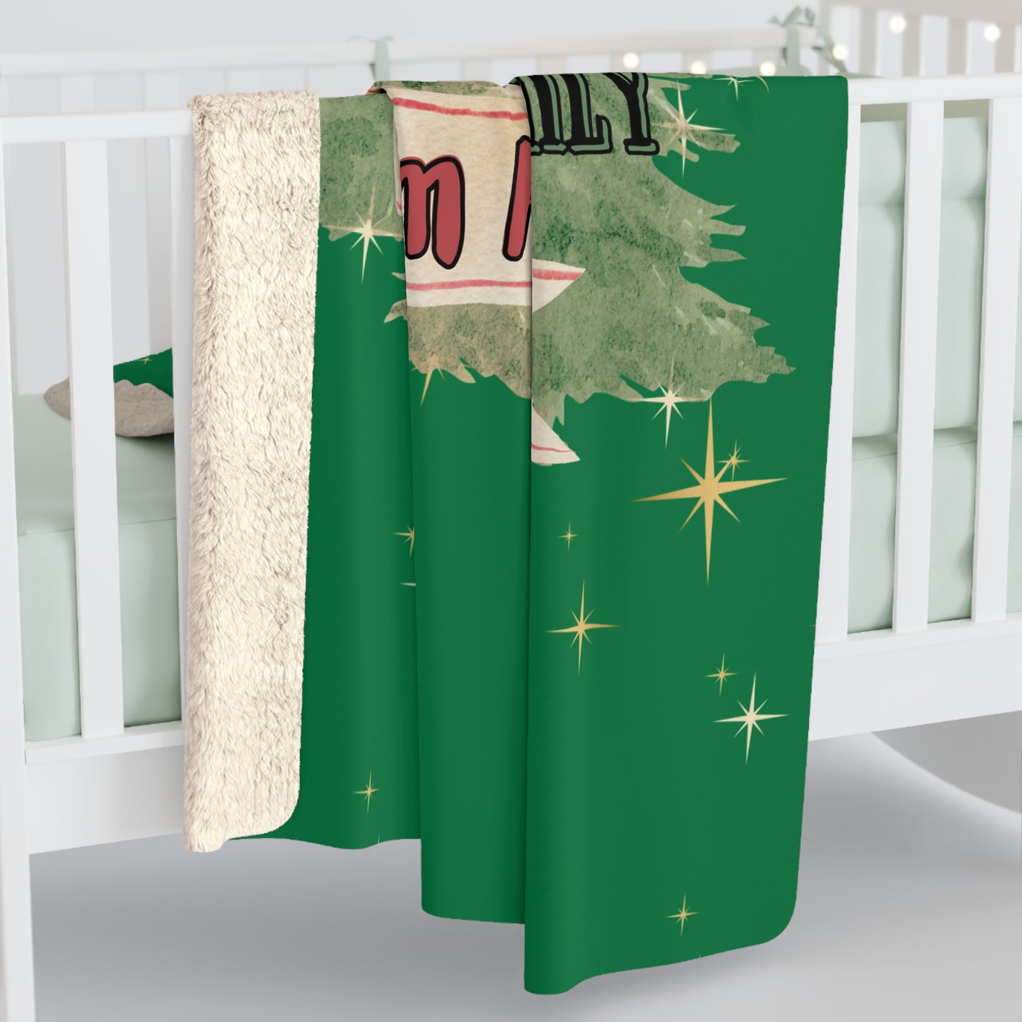 Christmas Sherpa Fleece Blanket