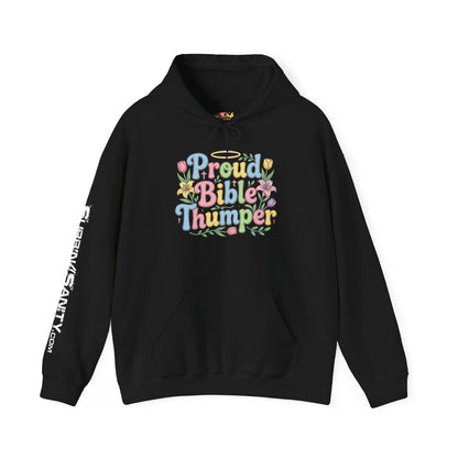 Proud Bible Thumper Rose Easter Faith Hoodie