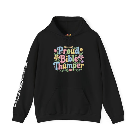 Proud Bible Thumper Rose Easter Faith Hoodie