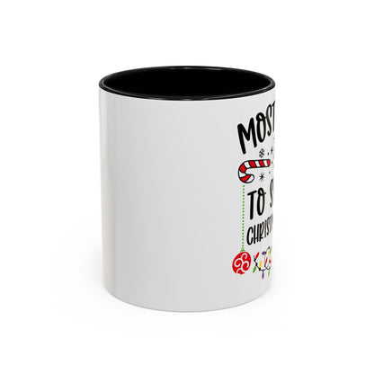 Christmas Coffee Mug, 11oz, "To spread Christmas cheer"