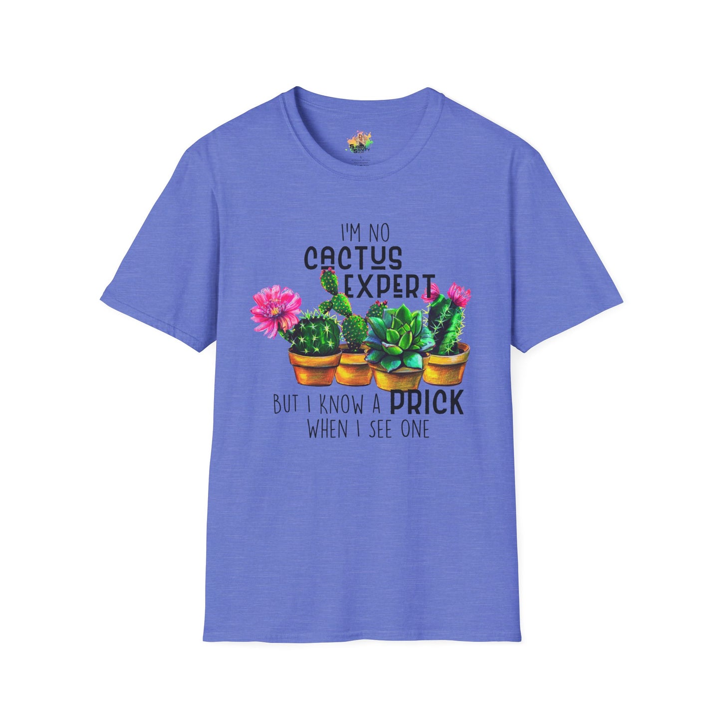 Know A Prick When I See One Graphic T-Shirt | Funny Sarcastic Cactus Tee by Subbin4Sanity