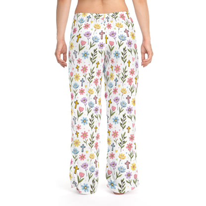 Proud Bible Thumper Multicolor Spring Easter Faith Pajama Pants