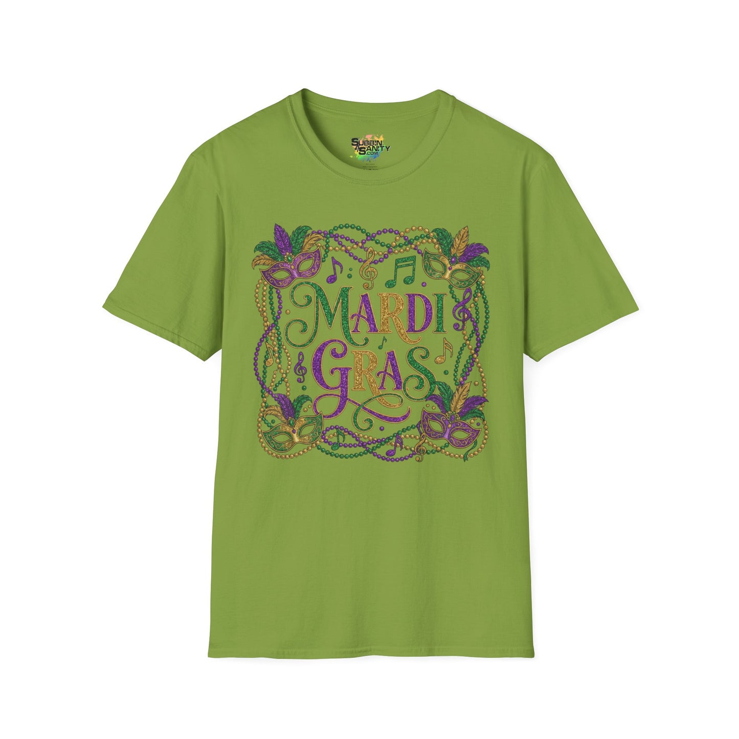 "Mardi Gras" | Unisex Softstyle T-Shirt