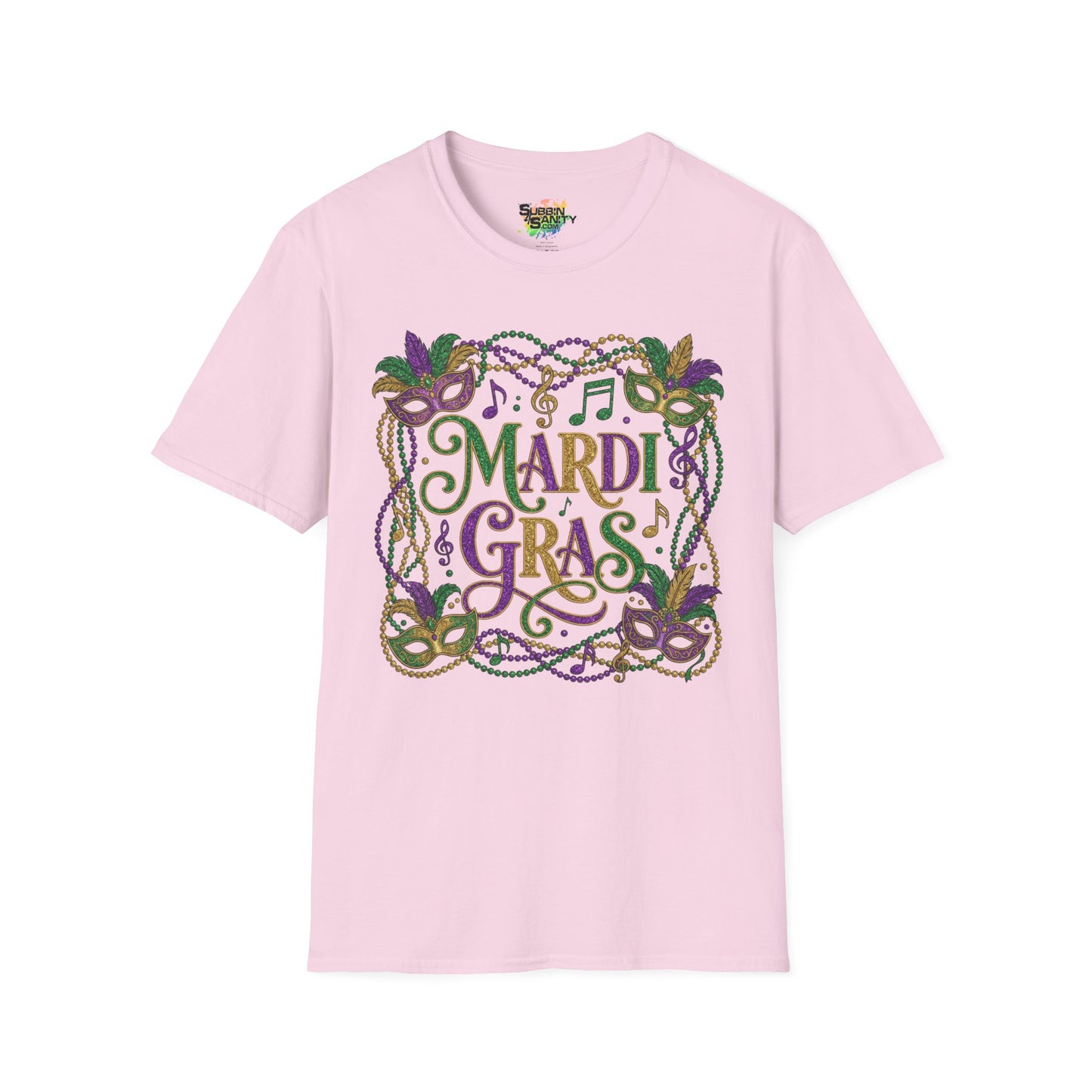 "Mardi Gras" | Unisex Softstyle T-Shirt