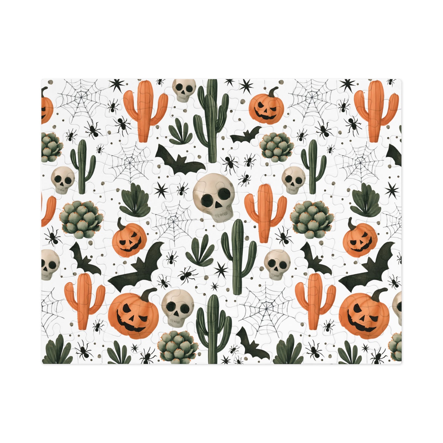 Halloween Puzzle with Tin Box