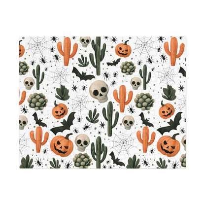 Halloween Puzzle with Tin Box