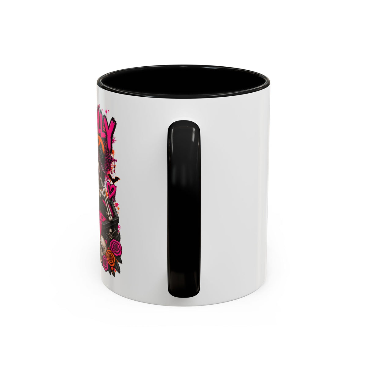 Emotionally Deceased Coffee Mug | Sarcastic Gothic Ceramic Mug by Subbin4Sanity
