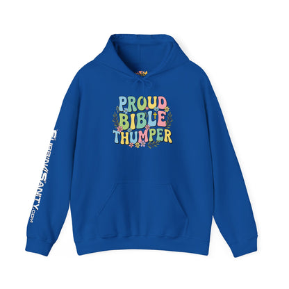 Proud Bible Thumper Multicolor Spring Easter Faith Hoodie