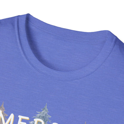Merry Christmas Y’all Graphic T-Shirt | Southern Holiday Tee by Subbin4Sanity