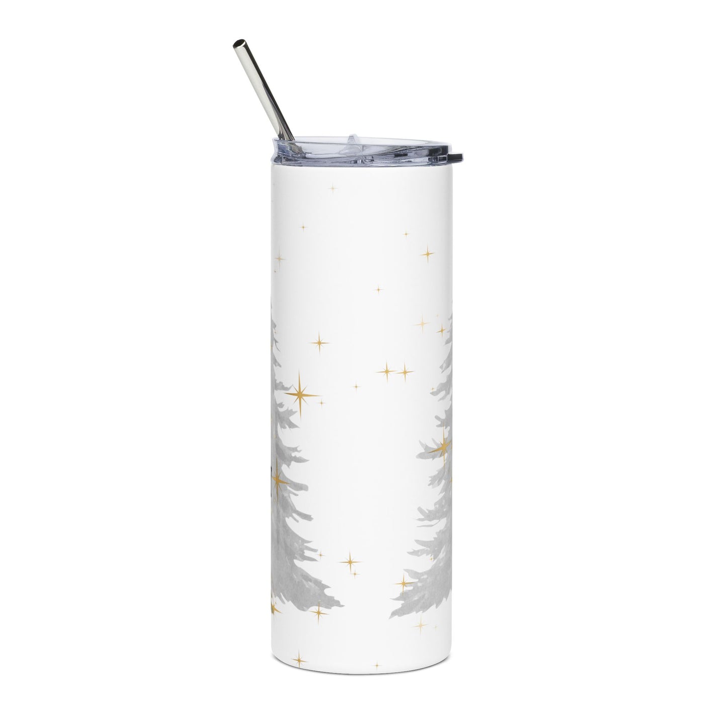 20oz Stainless Tumbler — 'Gonna Go Lay Under The Christmas Tree To Remind My Family I'm A Gift' Holiday Travel Mug