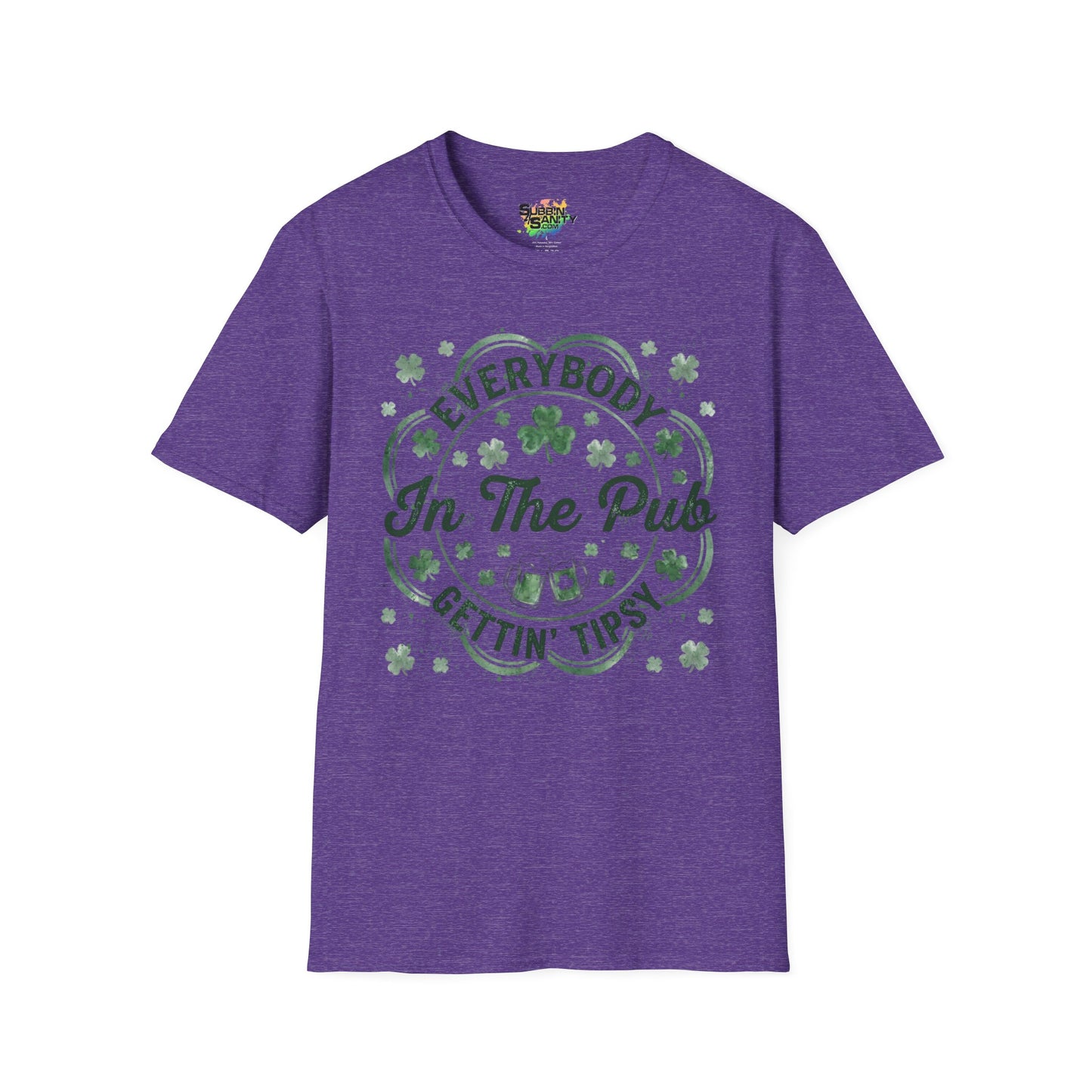 "Everybody In The Pub Gettin' Tipsy" | Unisex Softstyle T-Shirt