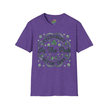 "Everybody In The Pub Gettin' Tipsy" | Unisex Softstyle T-Shirt