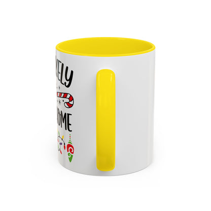 Christmas Coffee Mug, 11oz, "Most likely to stay home"