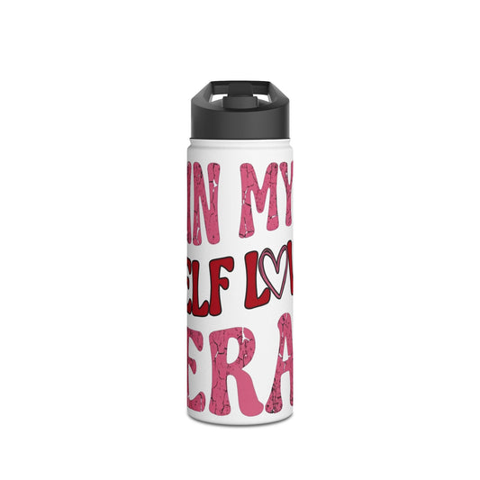 "In My Self Love Era" Stainless Steel Valentines Water Bottle — Valentine's Day Water Bottle
