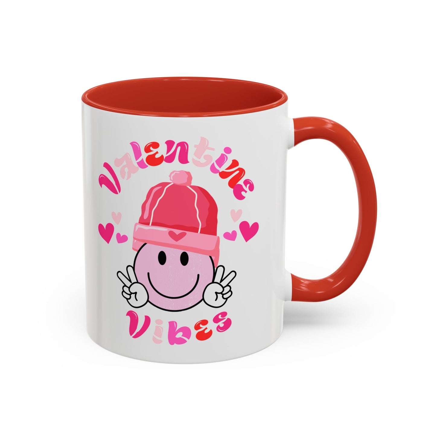 Valentines Coffee Mug, 11oz, "Valentines Vibes"