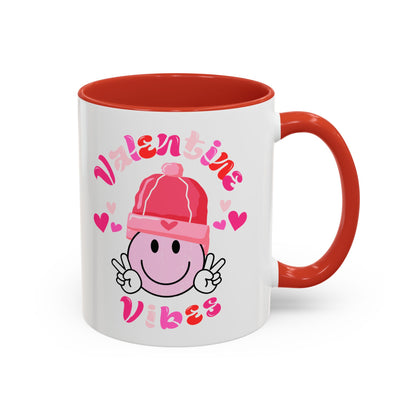 Valentines Coffee Mug, 11oz, "Valentines Vibes"