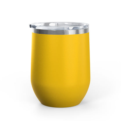 "She's A Wildflower Act Accordingly" - 12oz Insulated Wine Tumbler