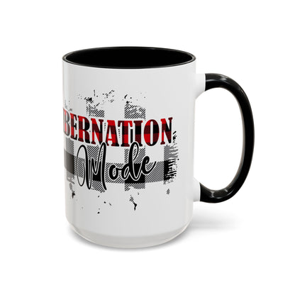 Christmas Coffee Mug, 11oz, "Hibernation Mode"