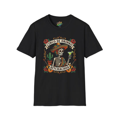 "Cinco De Drinko" | Unisex Softstyle T-Shirt
