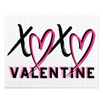Valentines XOXO Jigsaw Puzzle — Romantic Tin Box Gift