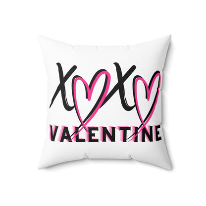 XOXO Valentine Double Sided Pillowcase & Pillow Insert