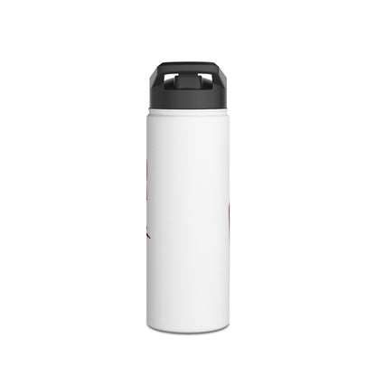 "V Is For Vodka" Stainless Steel Valentines Water Bottle — Valentine's Day Water Bottle