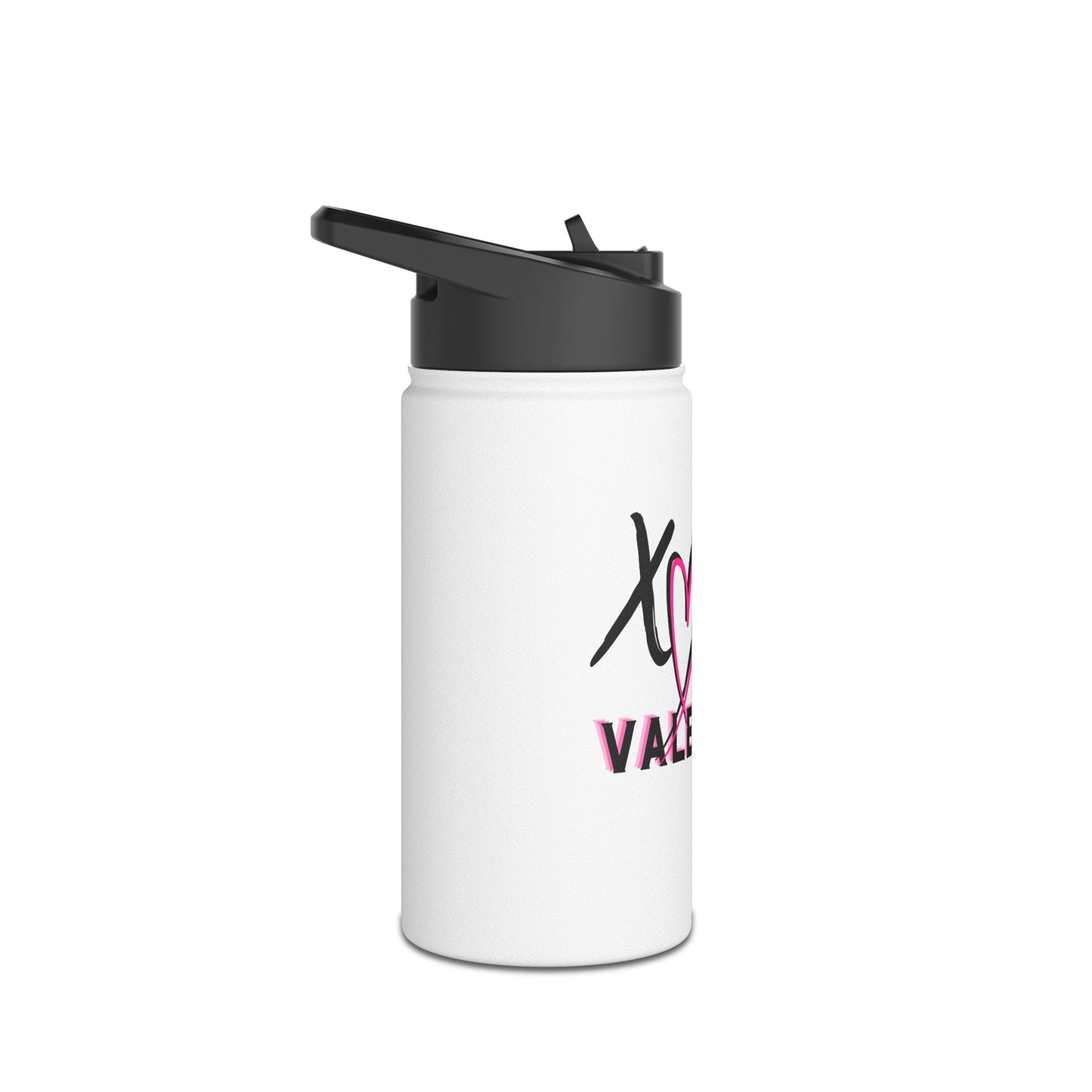 XOXO Stainless Steel Water Bottle — Valentine's Day Water Bottle