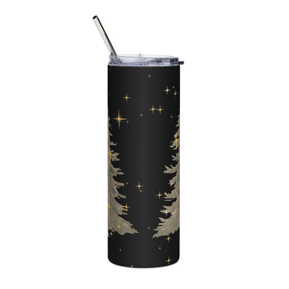 Christmas Tumbler 20oz — 'Merry Christmas Y'all' Holiday Stainless Steel Cup