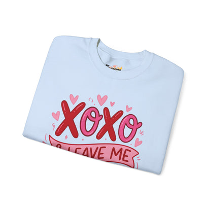 XOXO Valentine Sweatshirt — Cozy Valentine's Day Crewneck