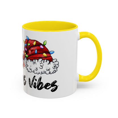 Christmas Coffee Mug, 11oz, "Christmas Vibes"