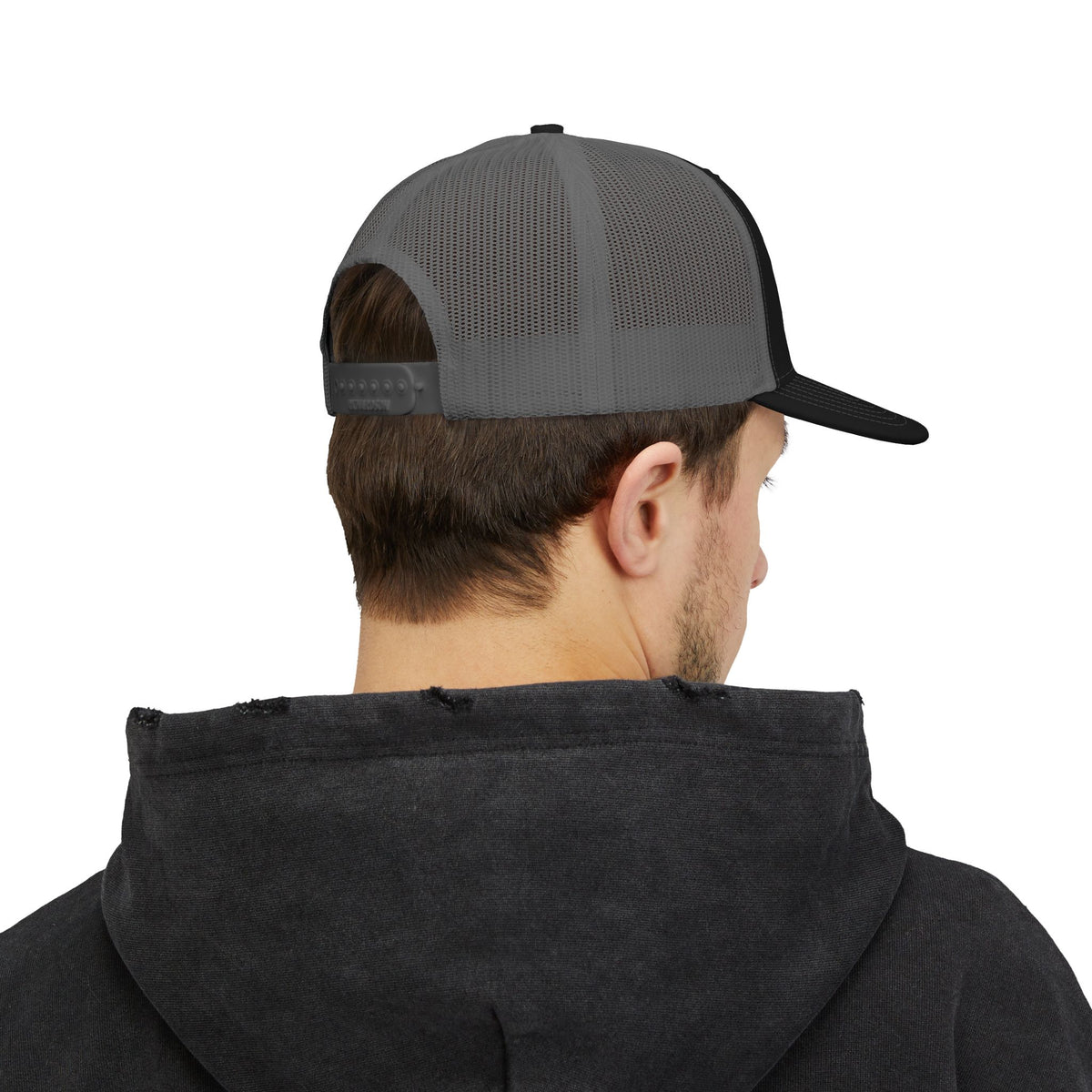 Complete Well of LA Custom Snapback Trucker Hat | White/Black Side Logo Embroidery by Subbin4Sanity