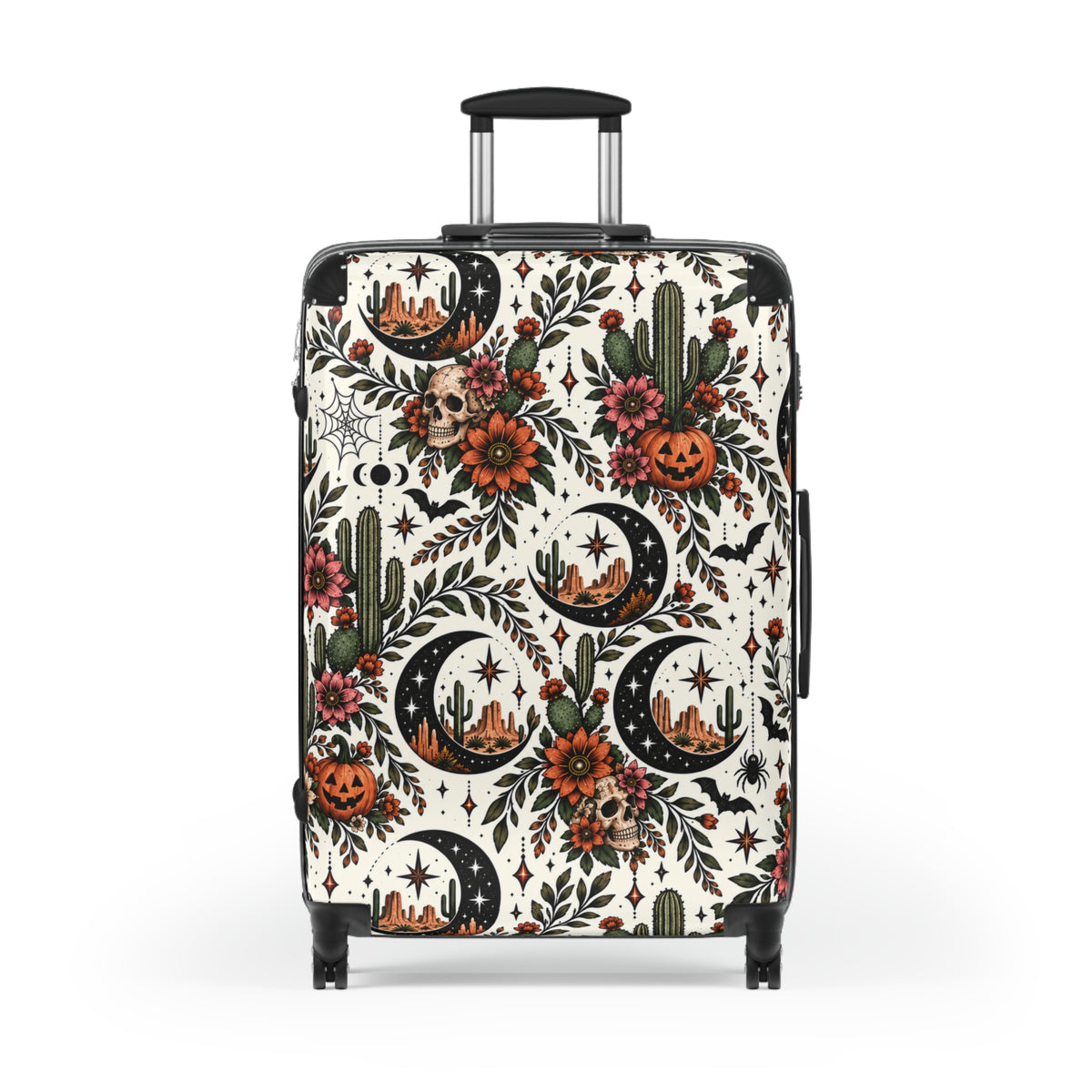 Desert Moonlight Suitcase | Boho Halloween Luggage by Subbin4Sanity