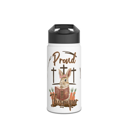 "Proud Bible Thumper" Easter Water Bottle - Faith Humor Water Bottle