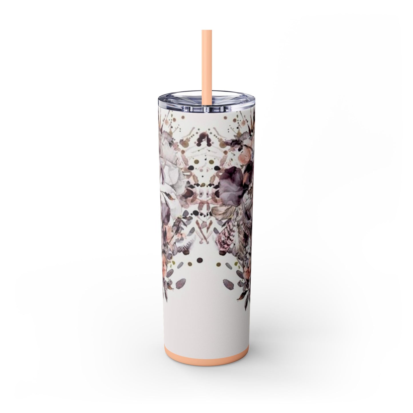 Skinny Tumbler with Straw, 20oz