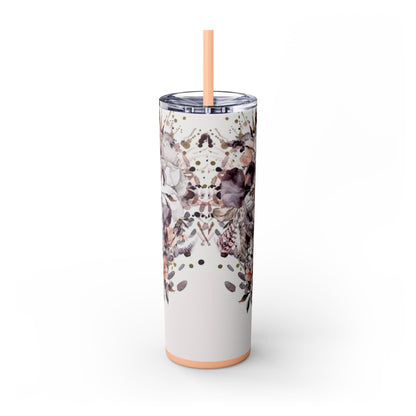 Skinny Tumbler with Straw, 20oz