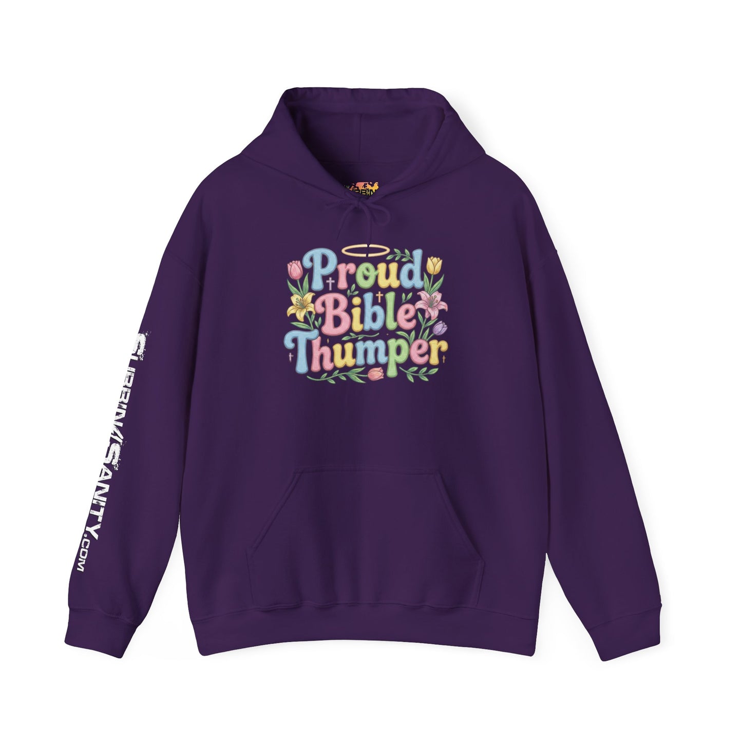 Proud Bible Thumper Rose Easter Faith Hoodie