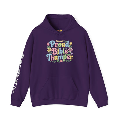 Proud Bible Thumper Rose Easter Faith Hoodie