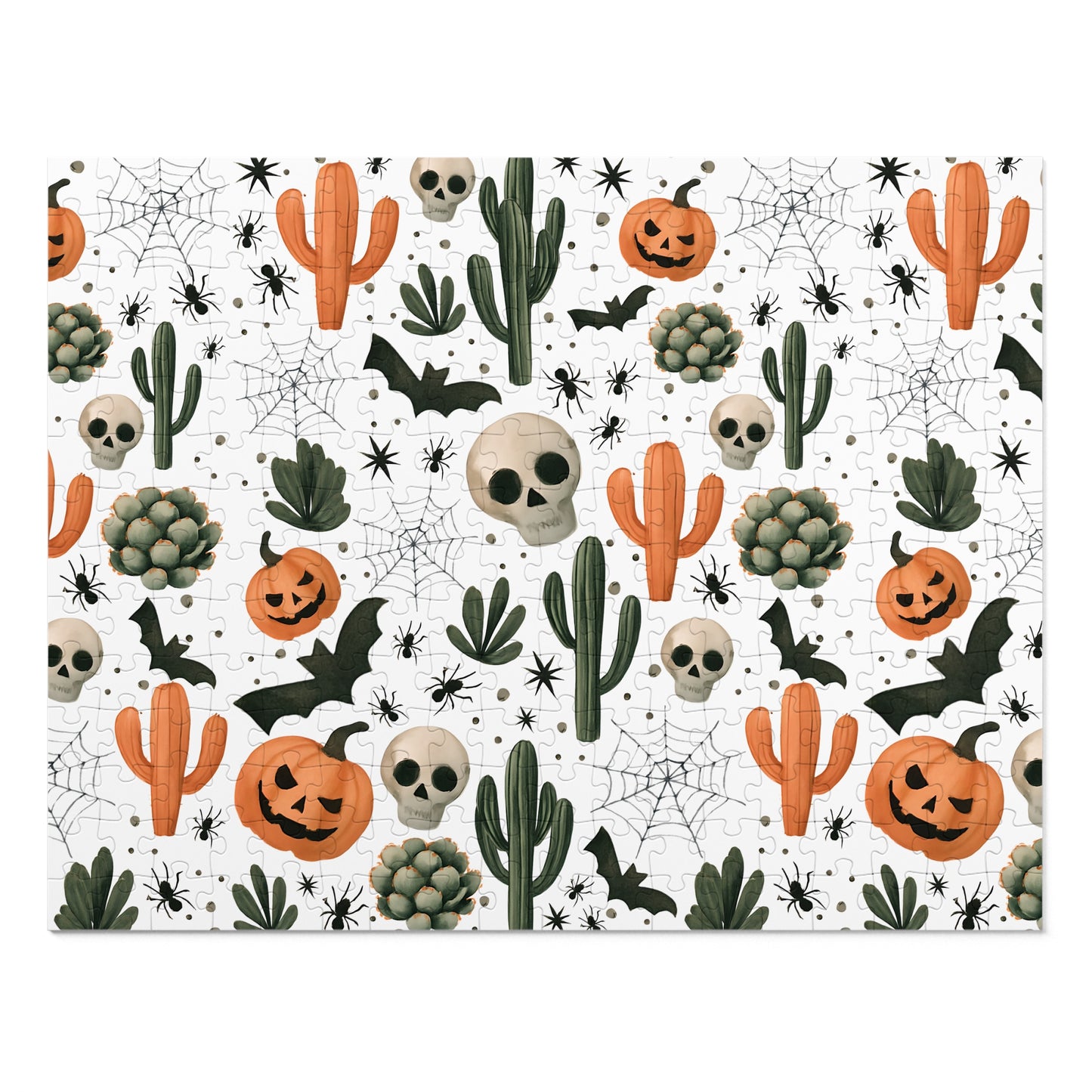 Halloween Puzzle with Tin Box