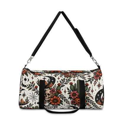 Desert Moonlight Duffel Bag | Boho Halloween Travel Bag by Subbin4Sanity