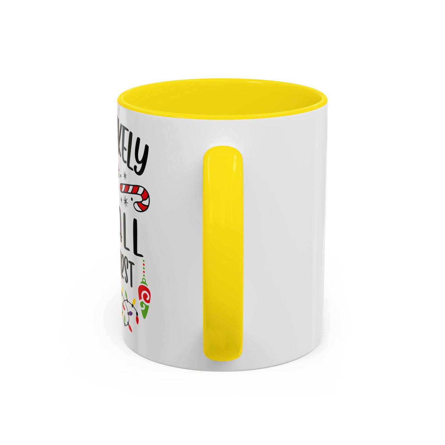 Christmas Coffee Mug, 11oz, "Most likely to fall asleep first"