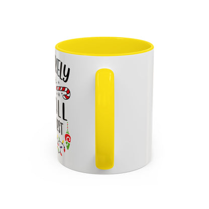 Christmas Coffee Mug, 11oz, "Most likely to fall asleep first"