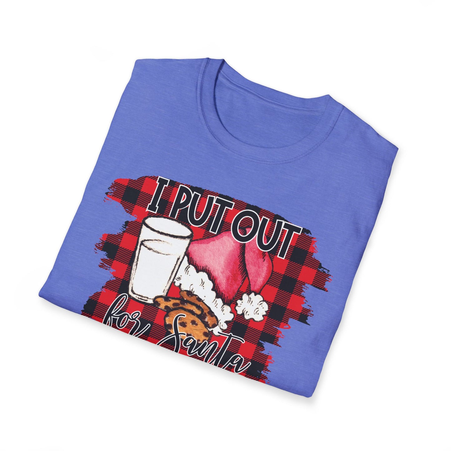 I Put Out For Santa Graphic T-Shirt | Funny Naughty Christmas Tee by Subbin4Sanity