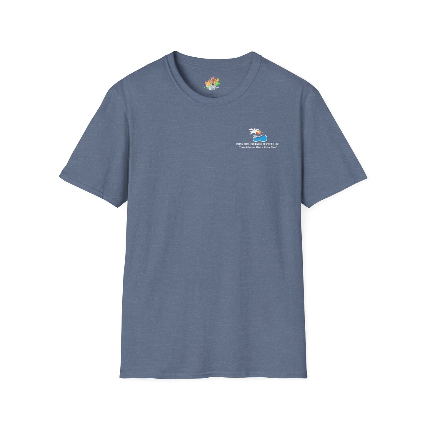Custom Front & Back Graphic T-Shirt | Personalized Logo Or Design Tee by Subbin4Sanity