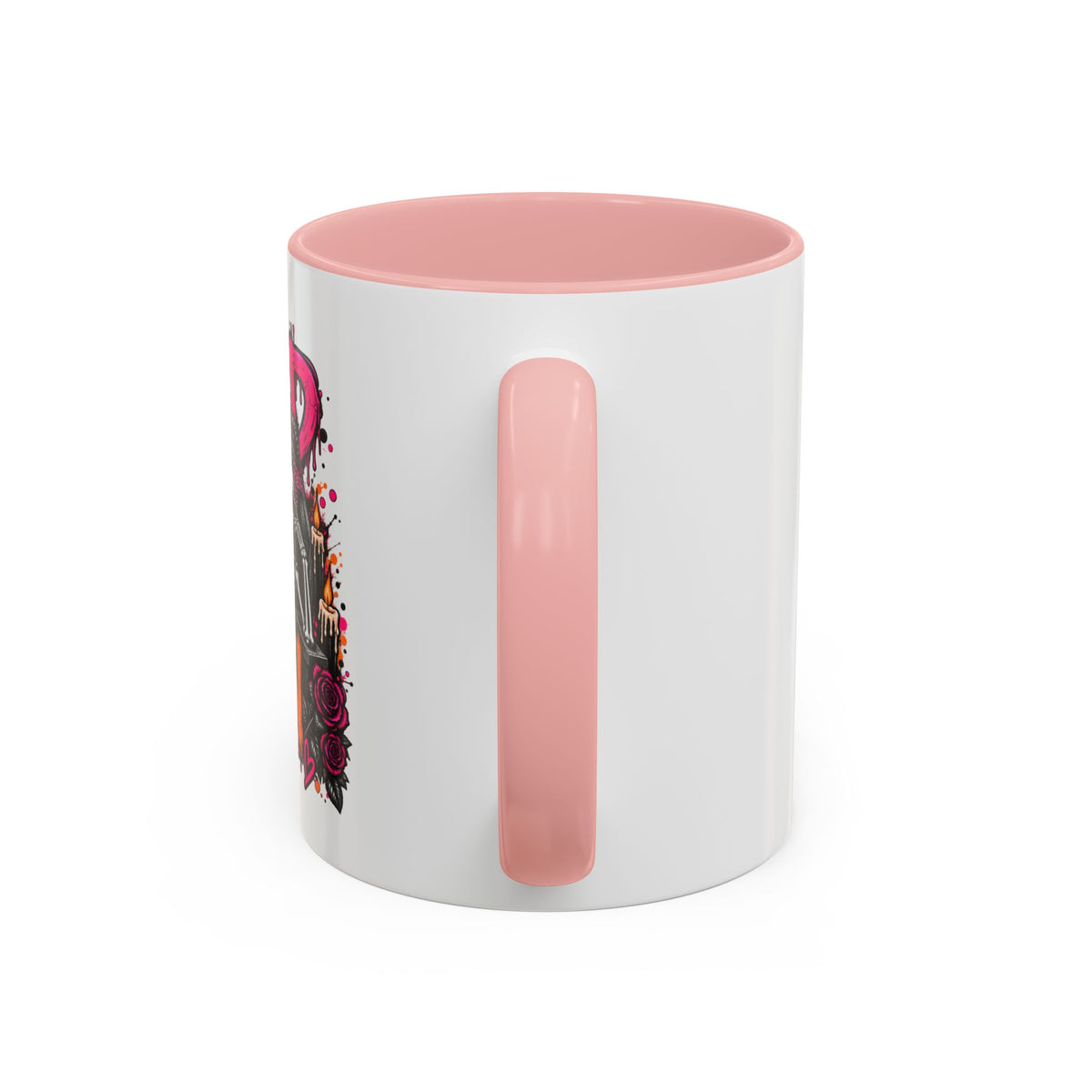 Too Dead To Give A Damn Coffee Mug | Sarcastic Gothic Ceramic Mug by Subbin4Sanity