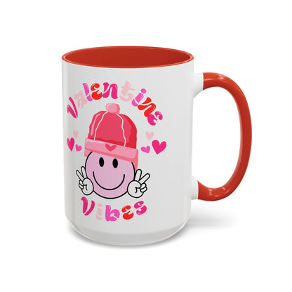 Valentines Coffee Mug, 11oz, "Valentines Vibes"