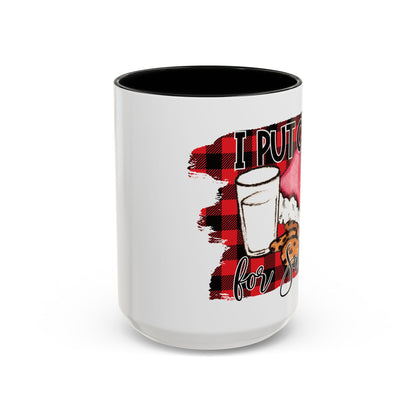 Christmas Coffee Mug, 11oz, "I put out for Santa"