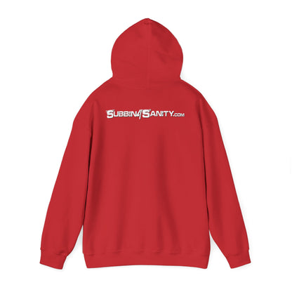Cozy Fires & Candy Canes Hoodie | Festive Christmas Pullover by Subbin4Sanity